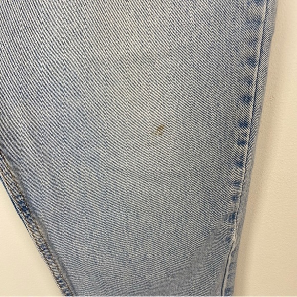 VINTAGE 90s LEVI’S 550 Relaxed Fit Tapered Leg High Waisted Jeans Size 20W Short - Picture 10 of 13